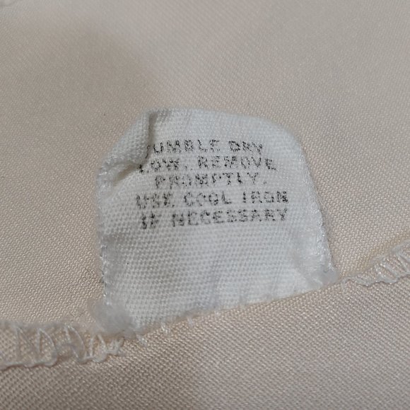 FREE SHIPPING VTG California Ranch Wear H Bar C Beige Pearl Snap Western Shirt - Picture 4 of 7